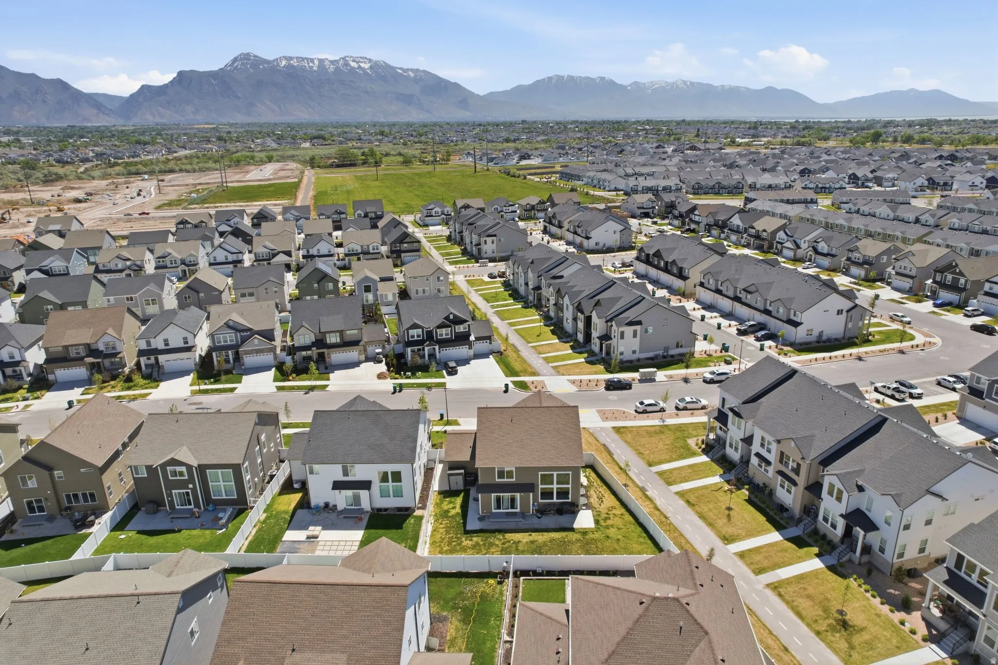 Mountain View and back of home
