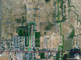 Plat Map. Illustrating property boundaries and parcel identification within the Grantsville area