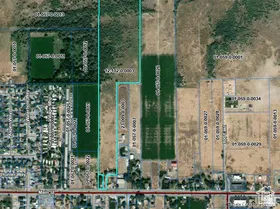 Aerial Parcel Map. Displaying property boundaries and identifying parcel numbers