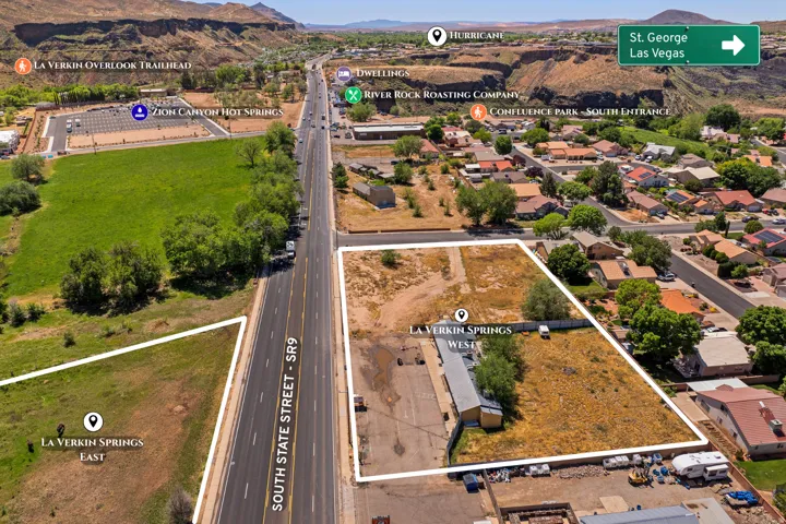 Expansive land parcel with direct frontage on South State Street - SR9