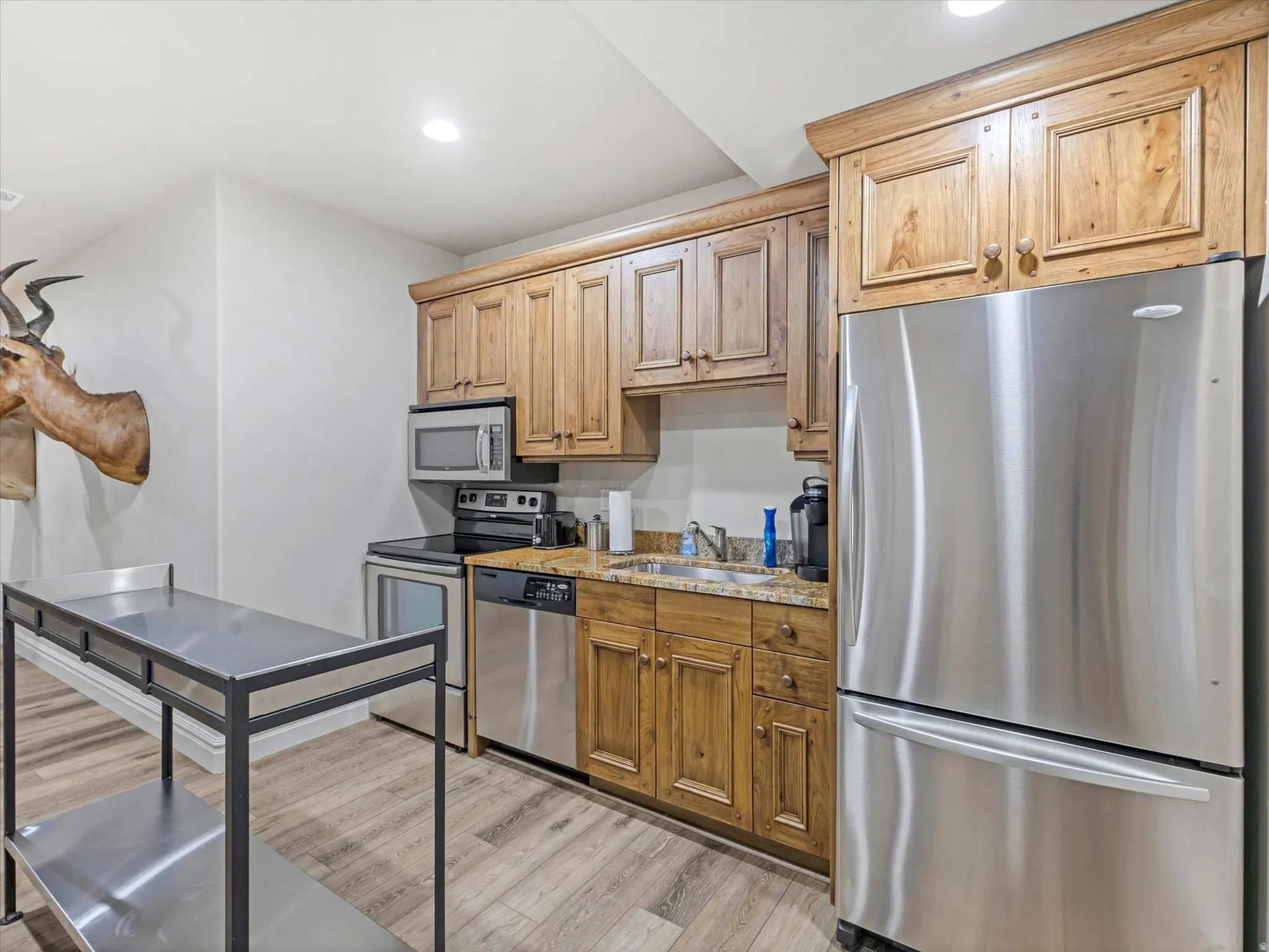 Full kitchen in basement
