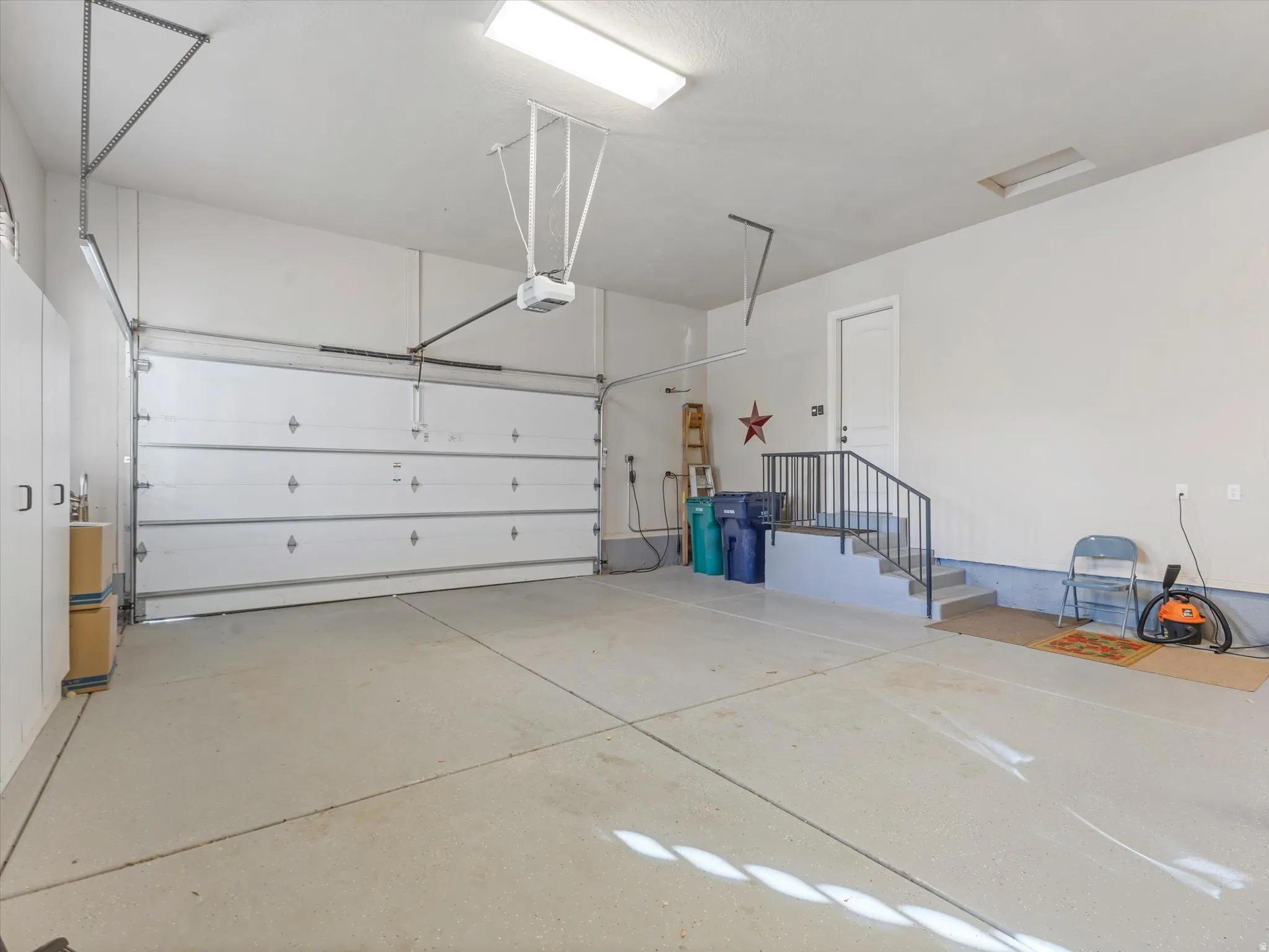 Three car garage