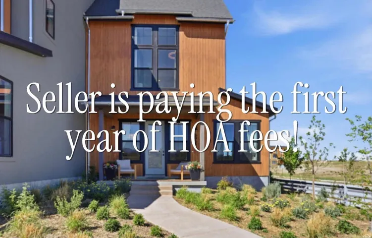 Modern exterior featuring warm-toned wood-finish siding and dark-framed windows