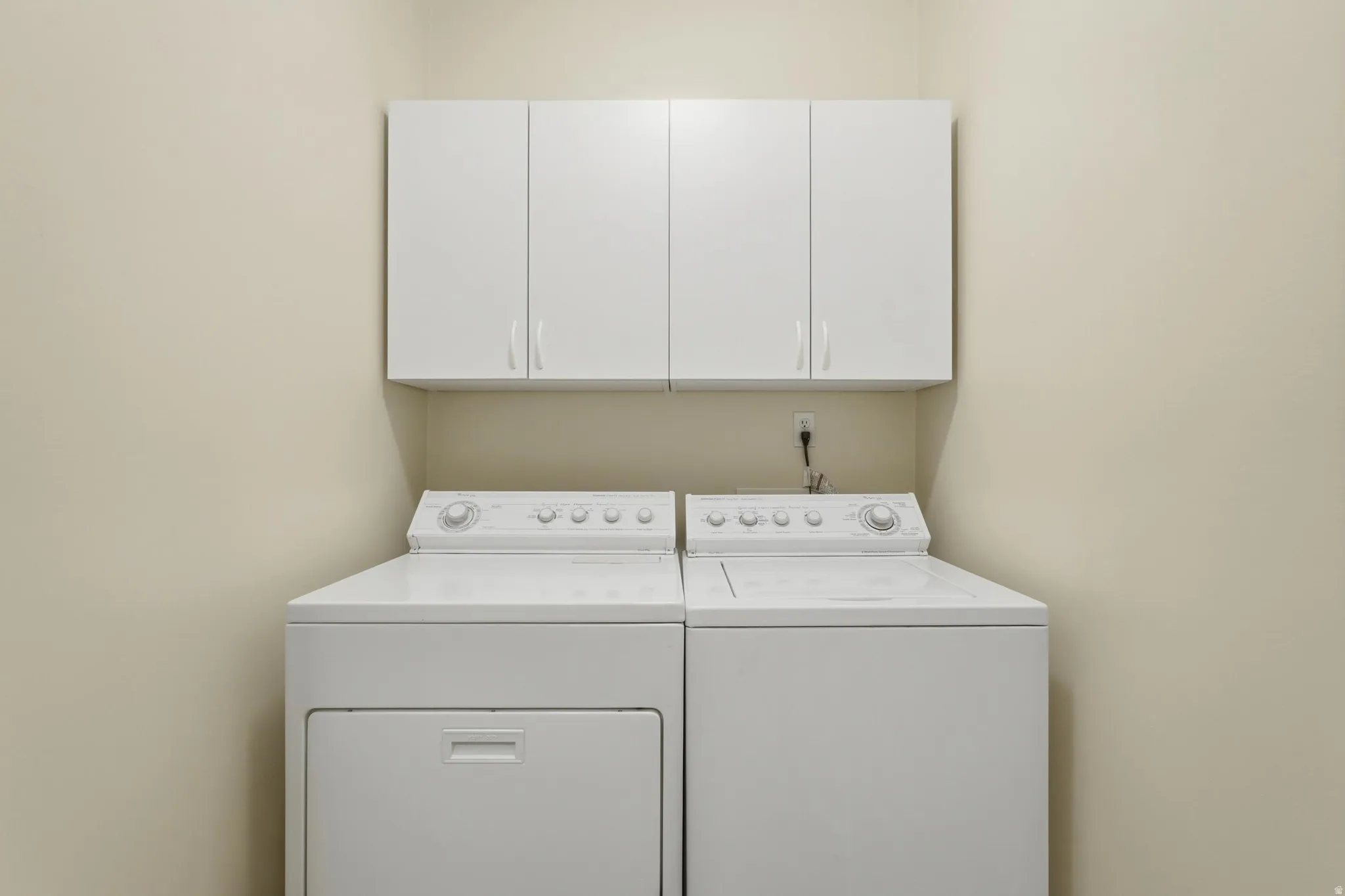 Upstairs laundry room