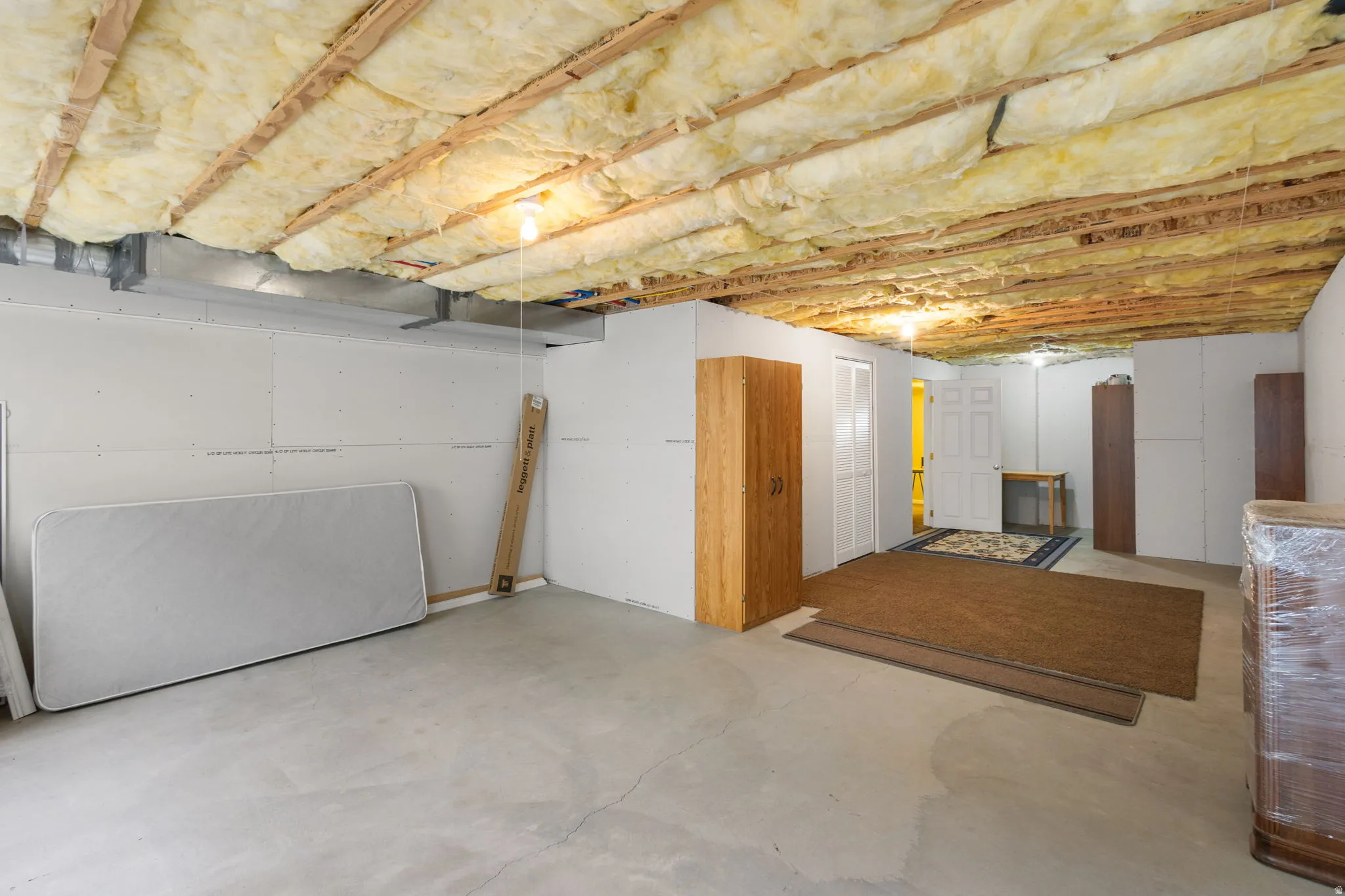 Huge storage area or room to finish however you'd like