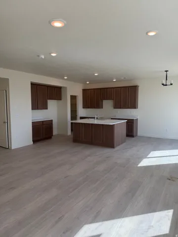 Open-concept living space