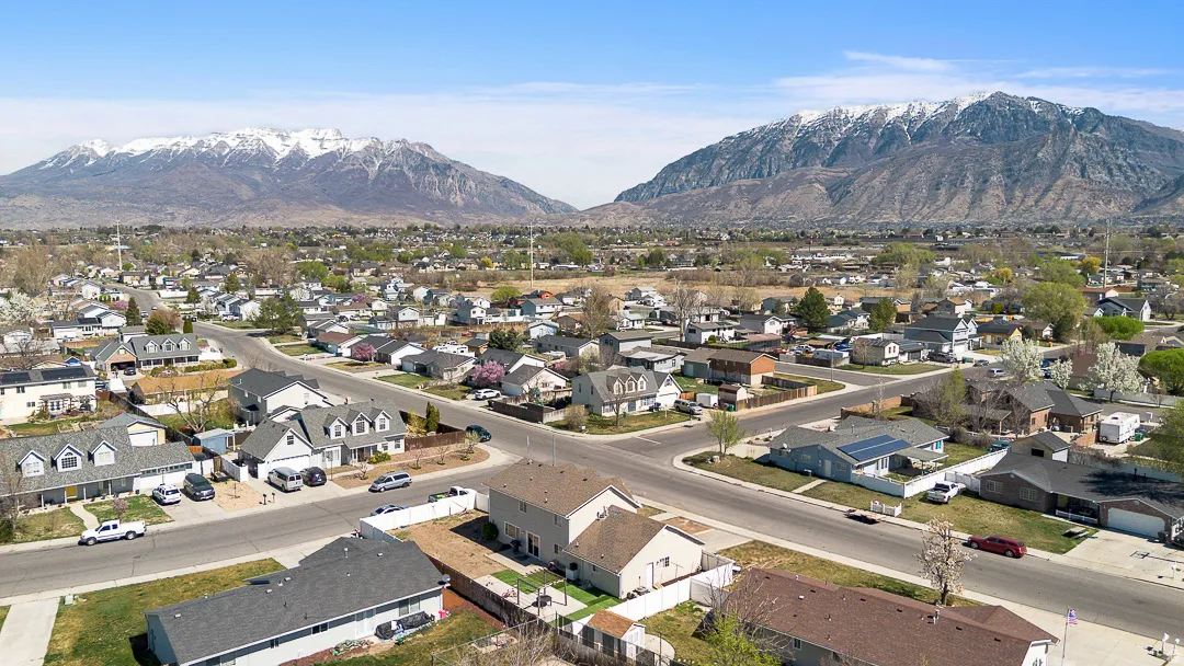 Residential neighborhood featuring paved streets and established homes