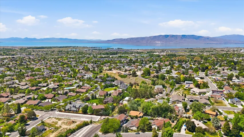 Expansive residential area featuring a diverse collection of homes, mature landscaping, and established roadways