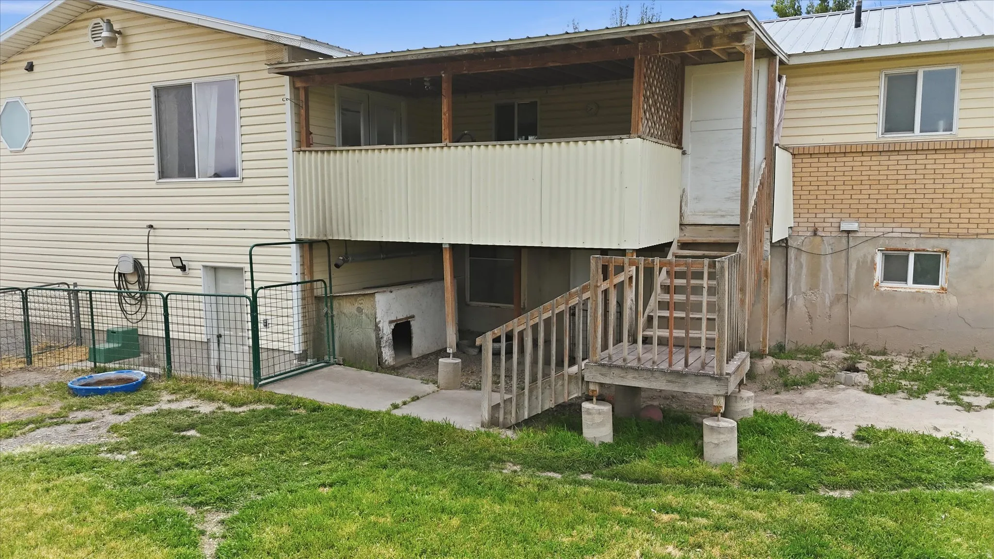 Rear exterior