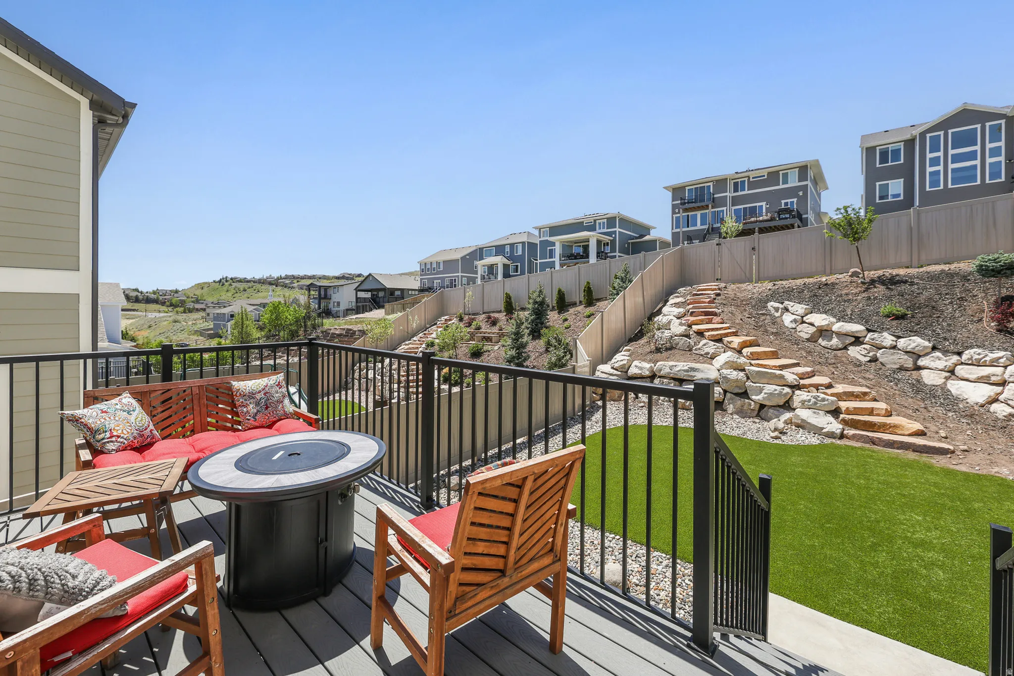 Relax on the deck
