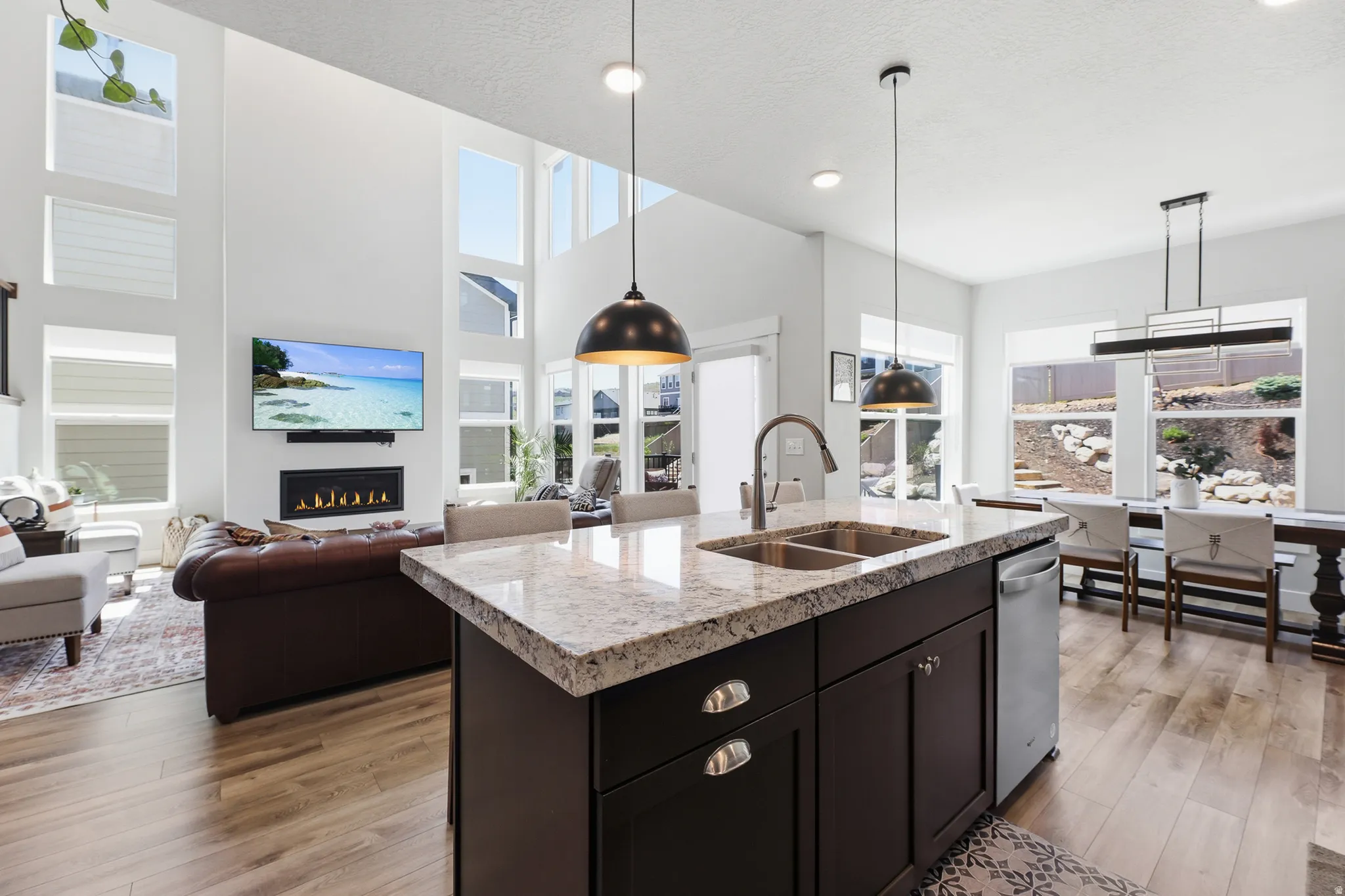 Open Layout, tons of natural light