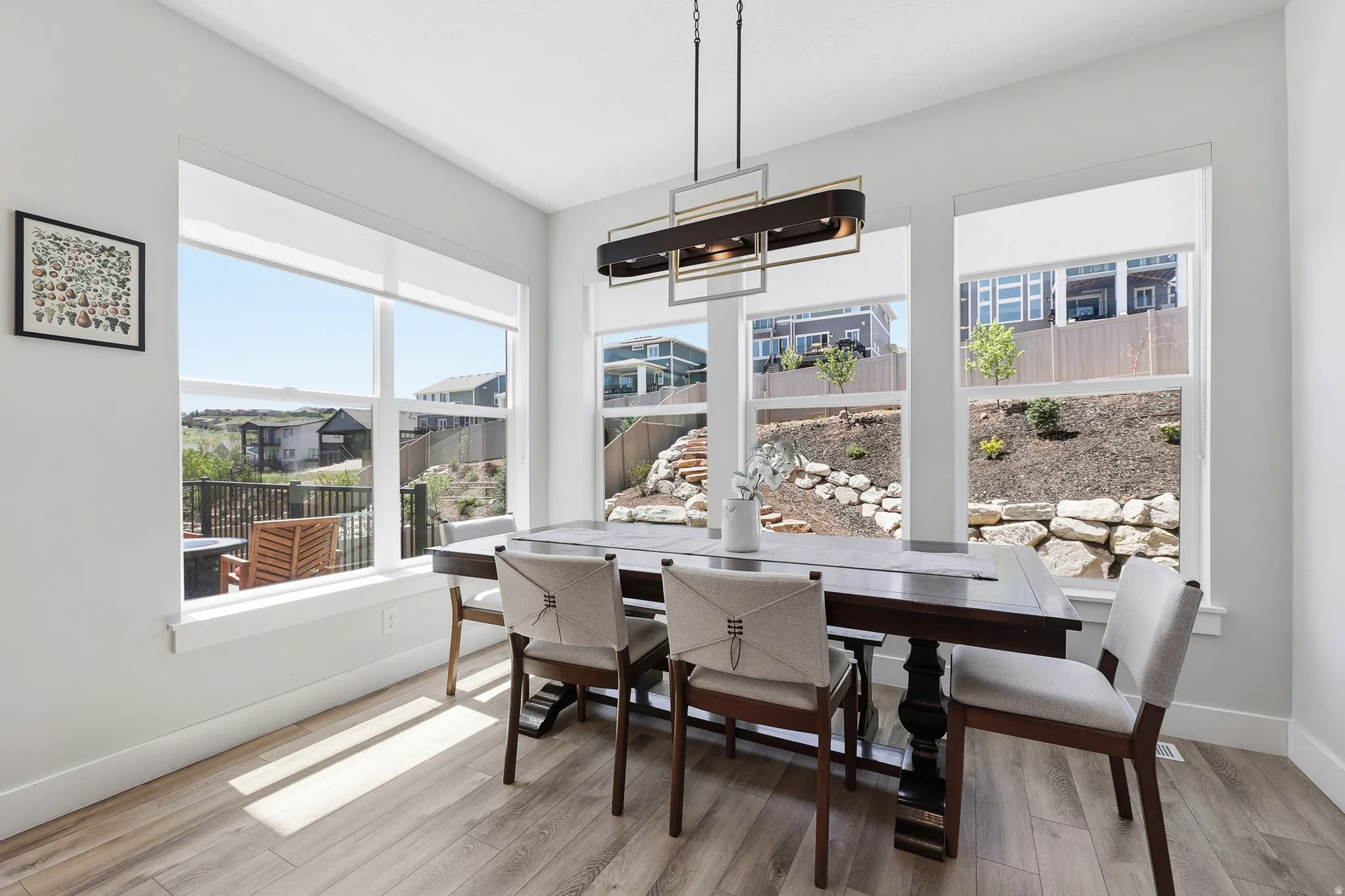Large dining area