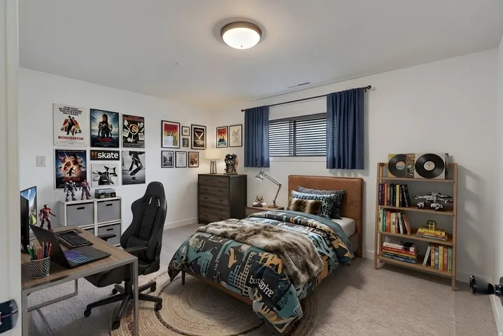 Virtual staging added as a courtesy only.