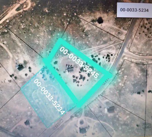 Assessor's Parcel Map. Displaying the property boundaries and associated parcel numbers