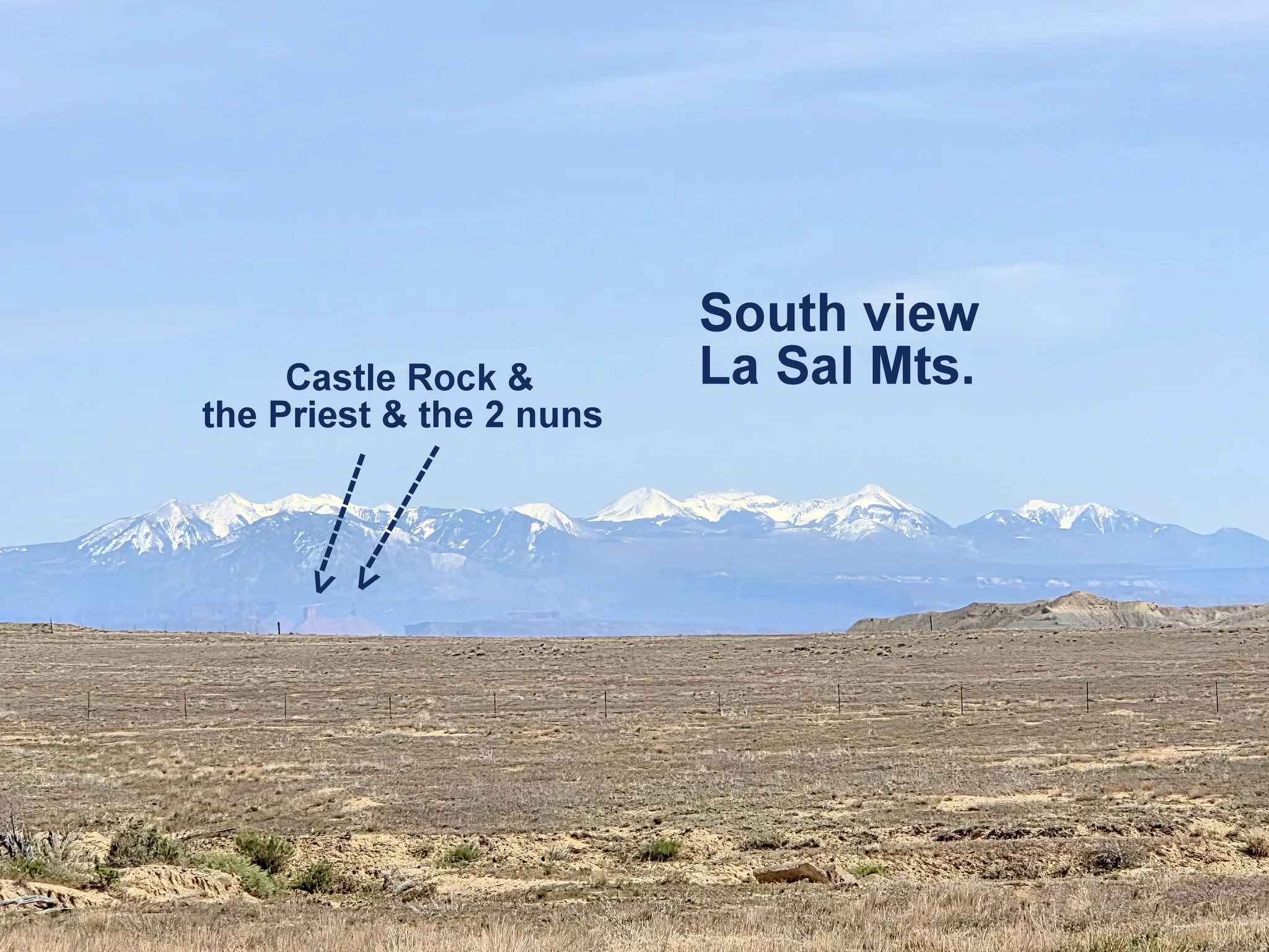 Yes, on a clear day you can see Castle Rock, & The Priest & the 2 nuns.