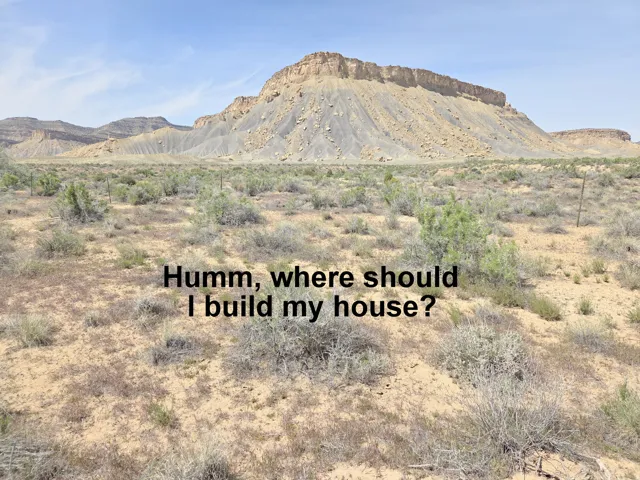Fully flat and fenced property.