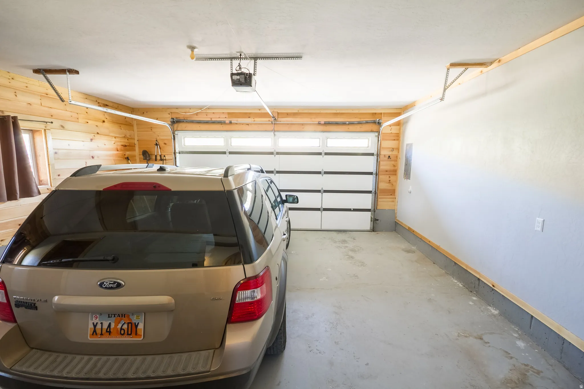 Attached garage