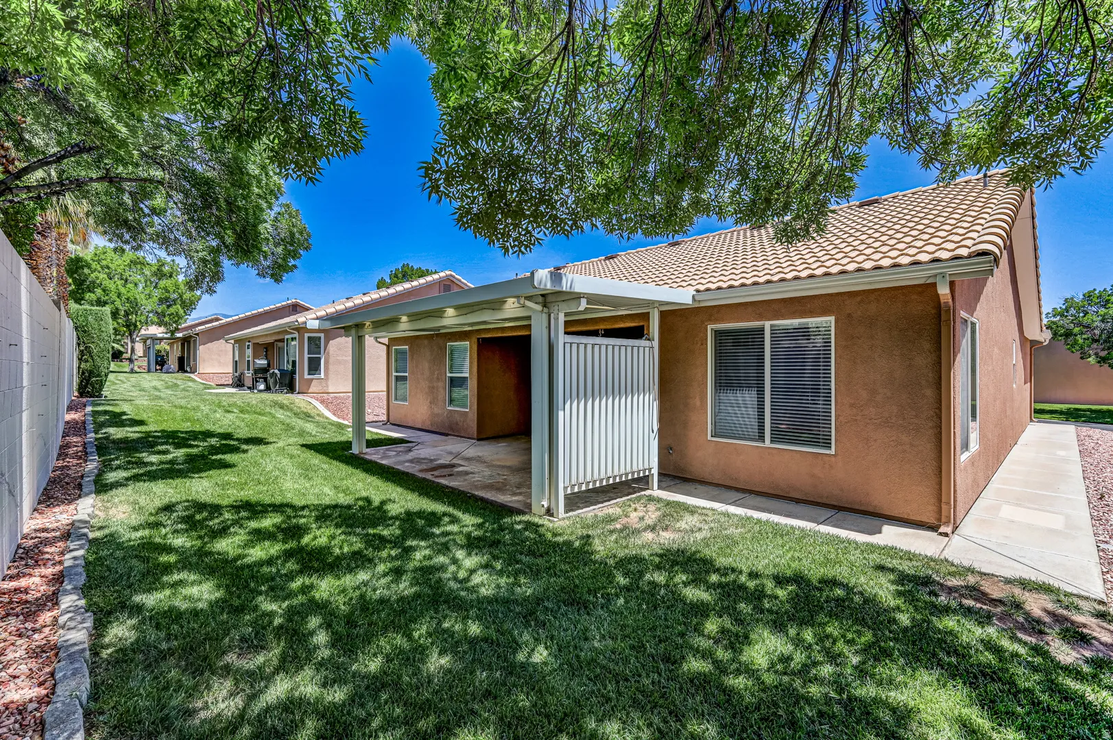 Private Rear Covered Patio