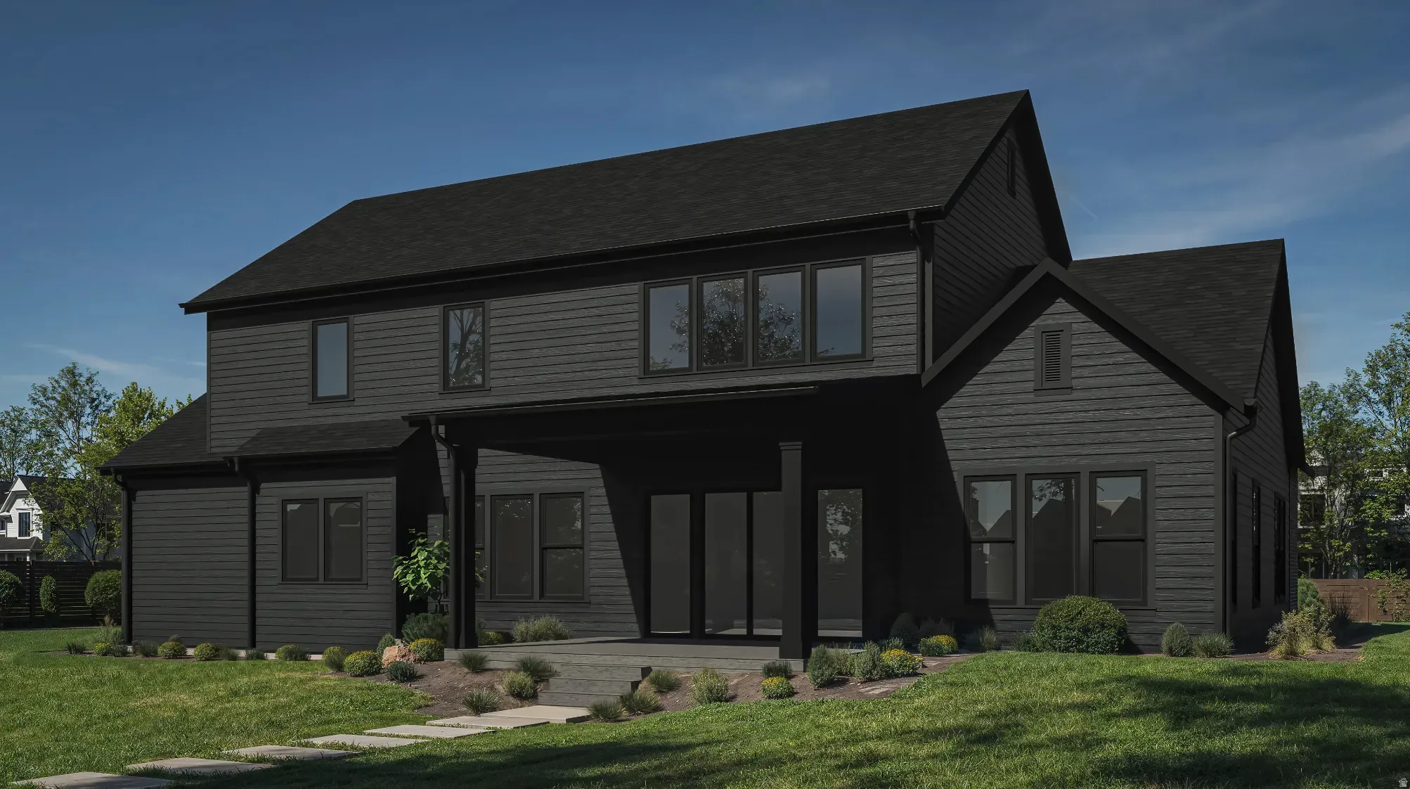 Exterior rendering option with Script III floor plan
