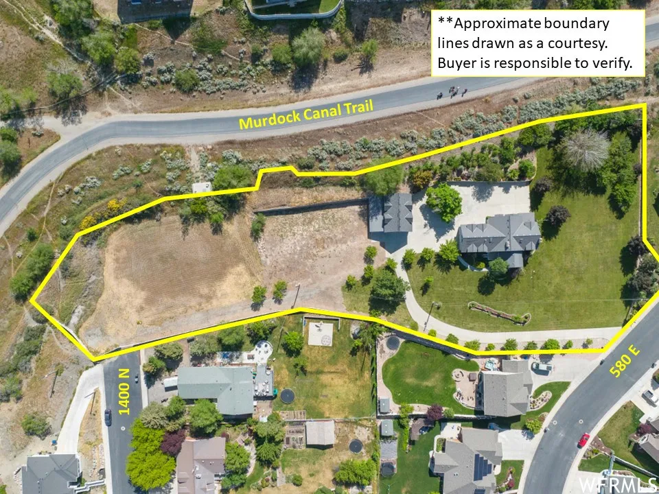 Property Map. Illustrating approximate boundary lines of the property for informational purposes