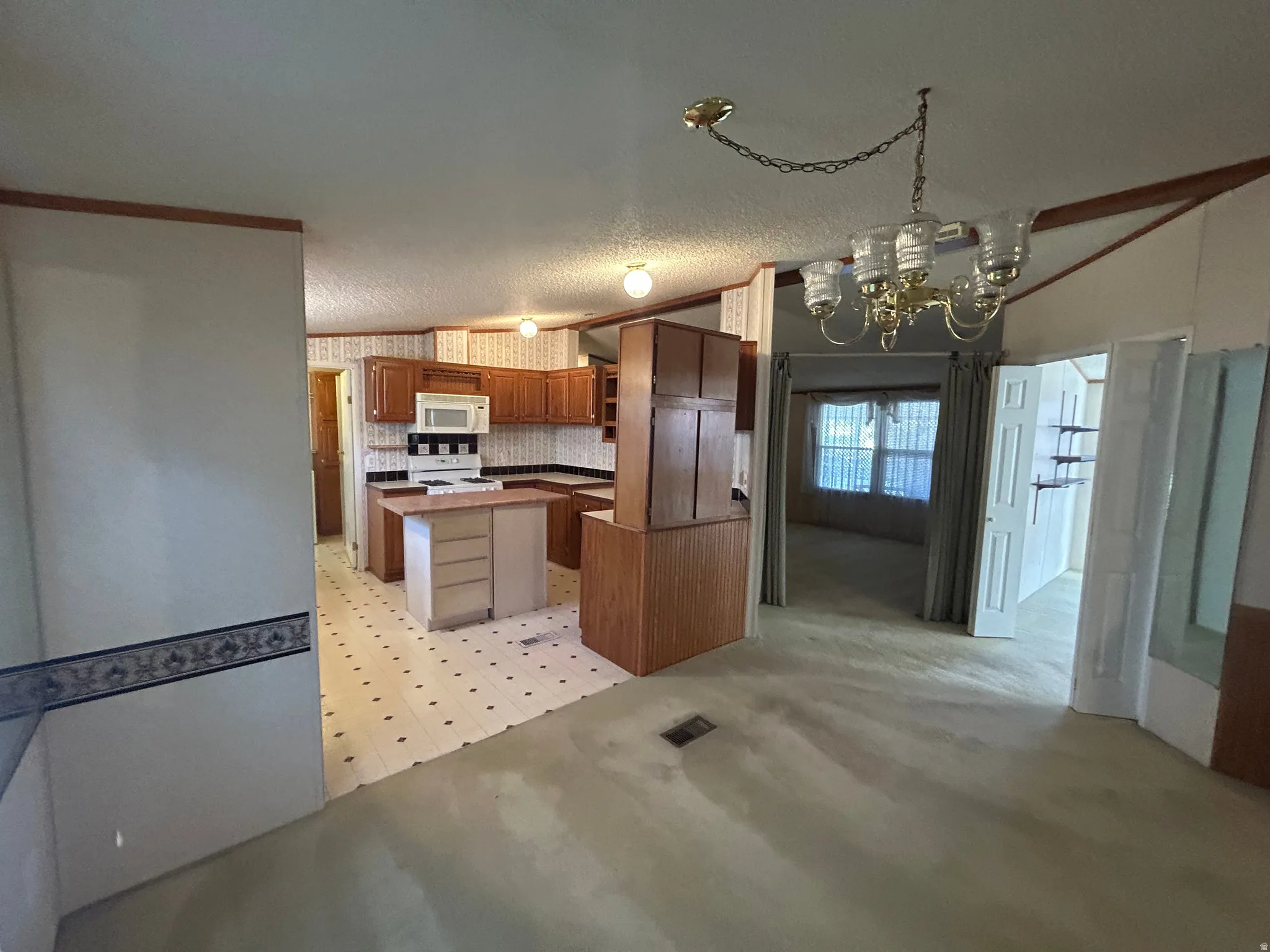 view from dining to living room