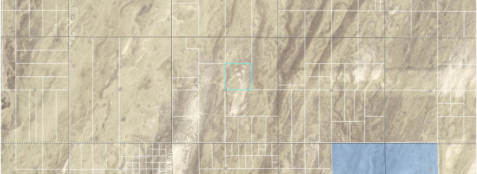 Plat Map. Illustrating property divisions and boundaries