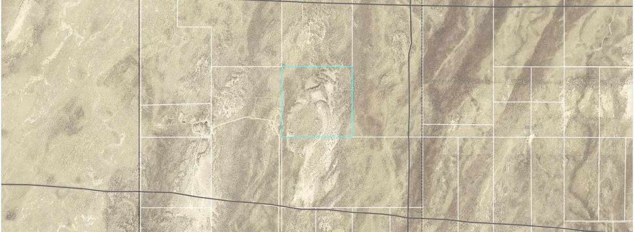 Property Map. Displaying the property boundaries and surrounding land features