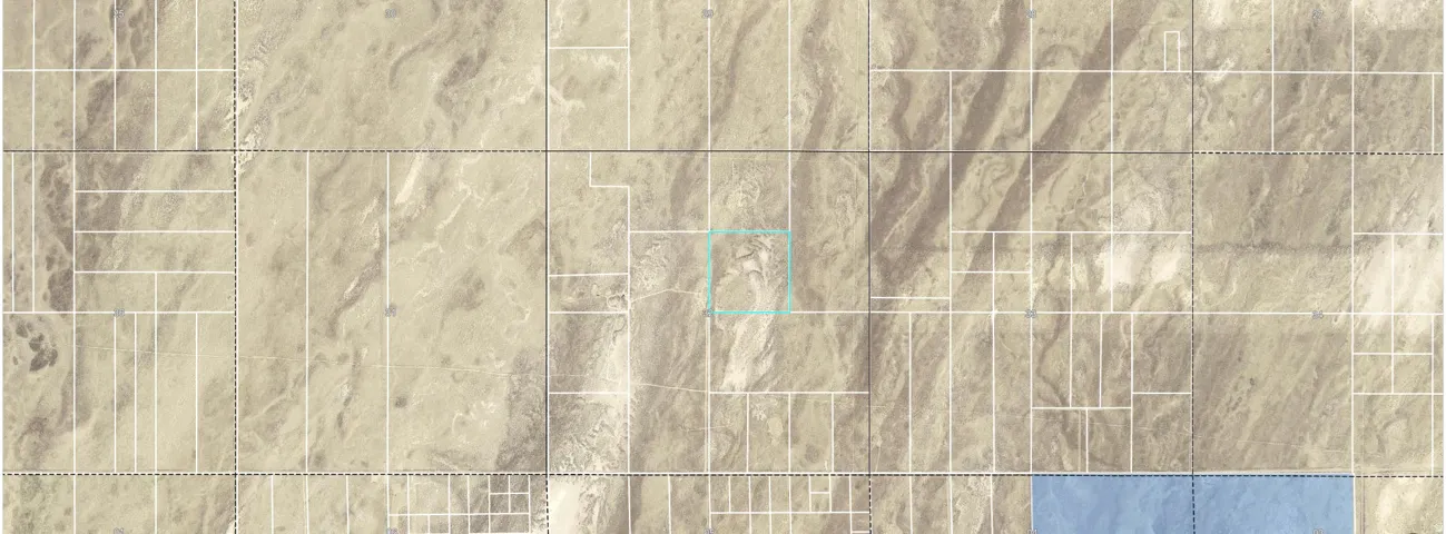 Plat Map. Illustrating property divisions and boundaries within the designated area