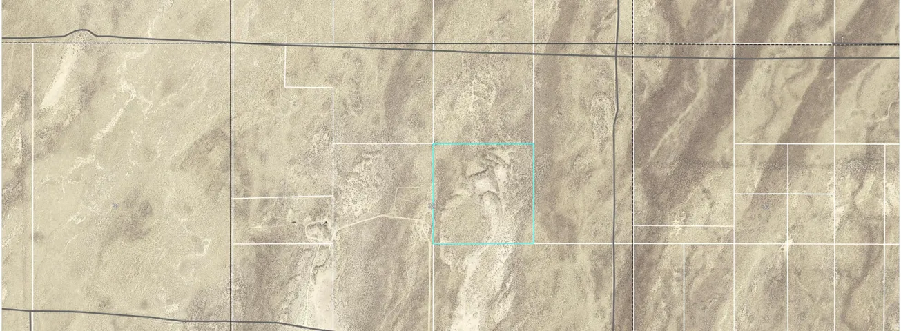 Aerial Map. Indicating the property's parcel boundaries and surrounding land segmentation