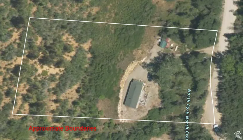 Map / location with approximate property boundaries highlighted