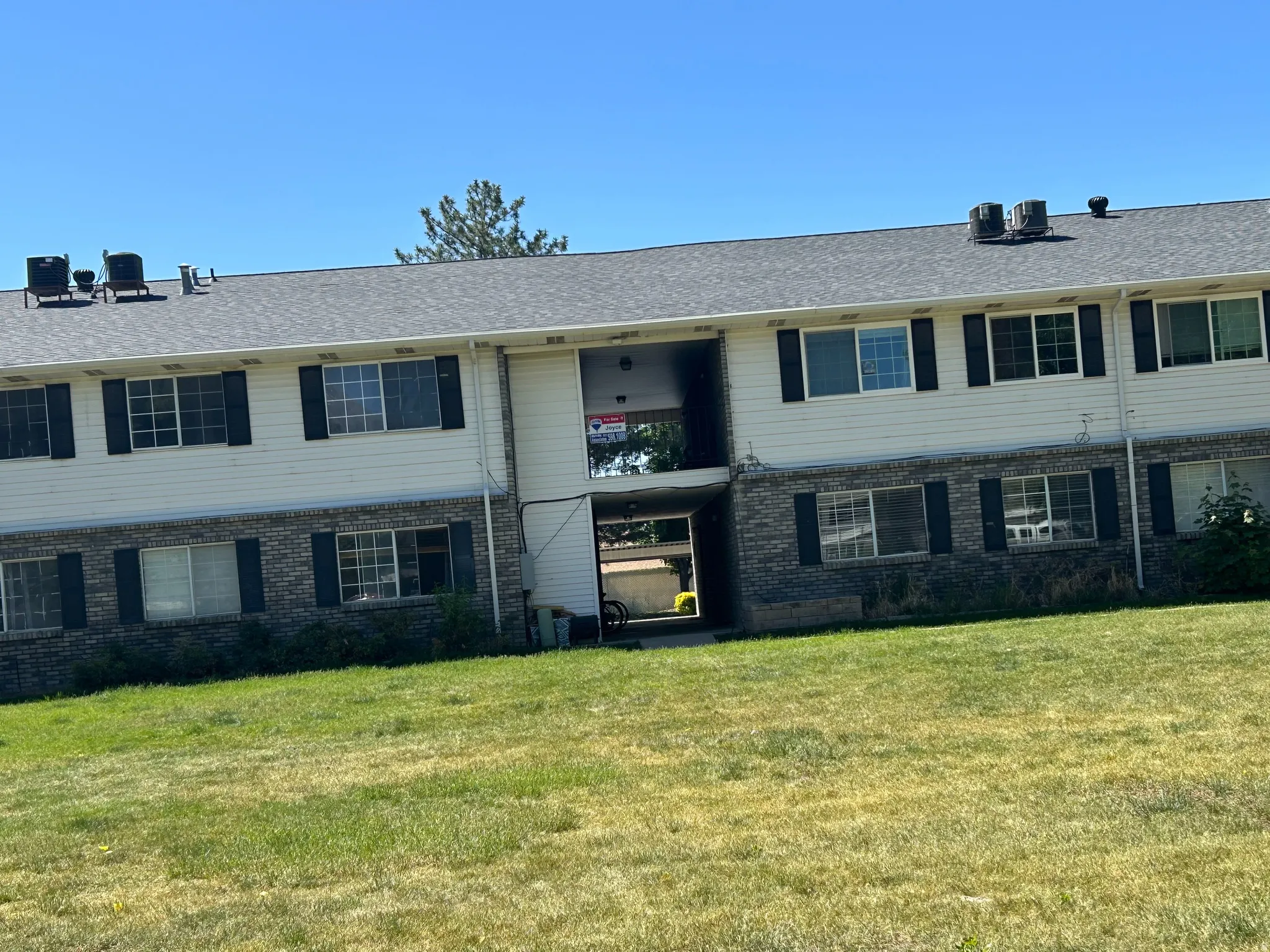 Front of building from road