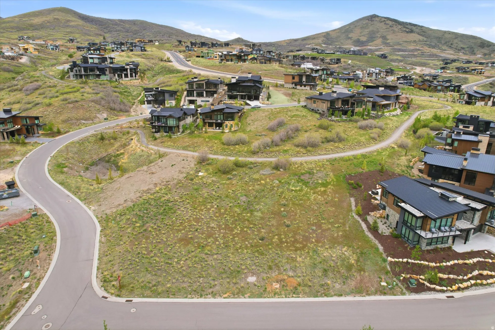 Expansive undeveloped lot with existing road frontage