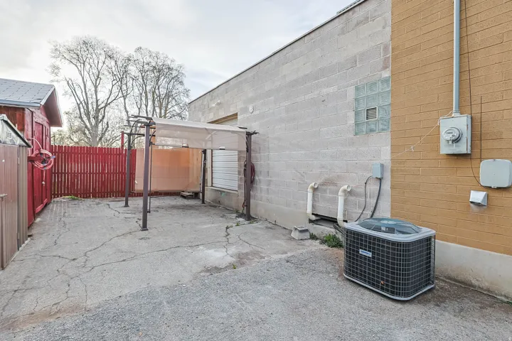 View of the backside of the property