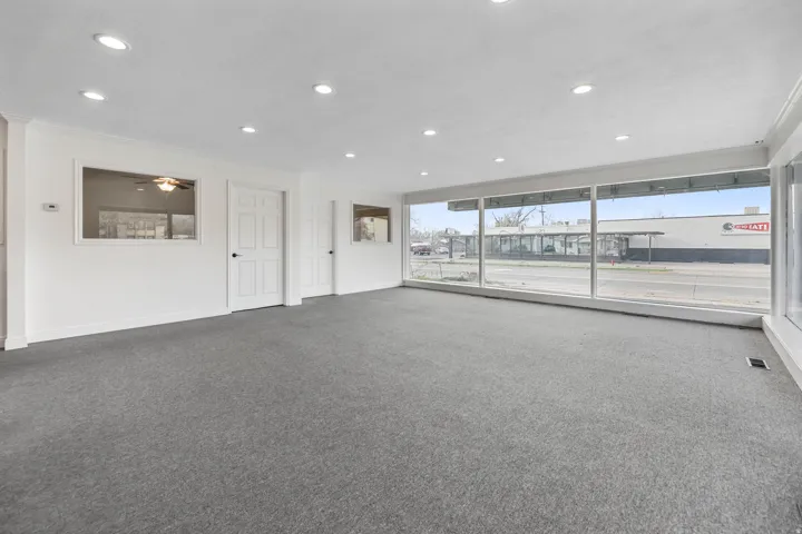 Showroom with view of 2700 S