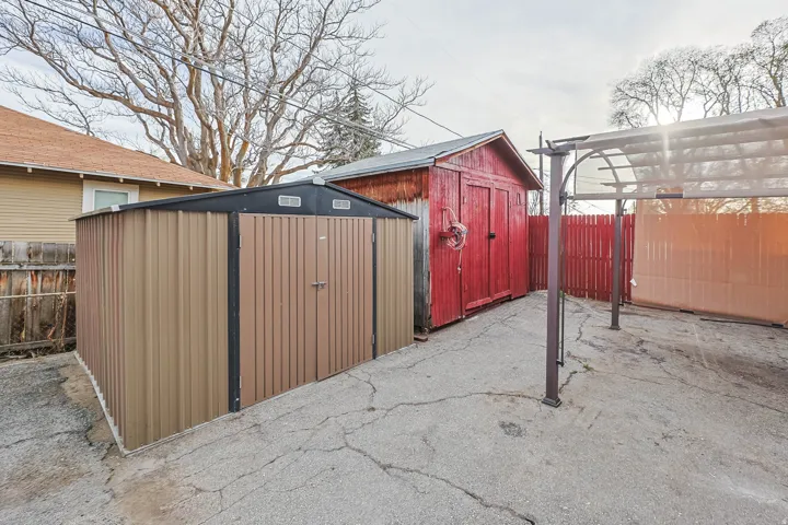 View of the backside of the property