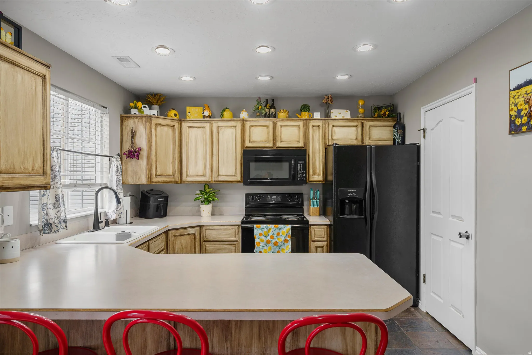 Kitchen with extra large pantry