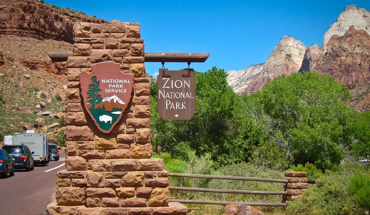 Zion NP Entrance