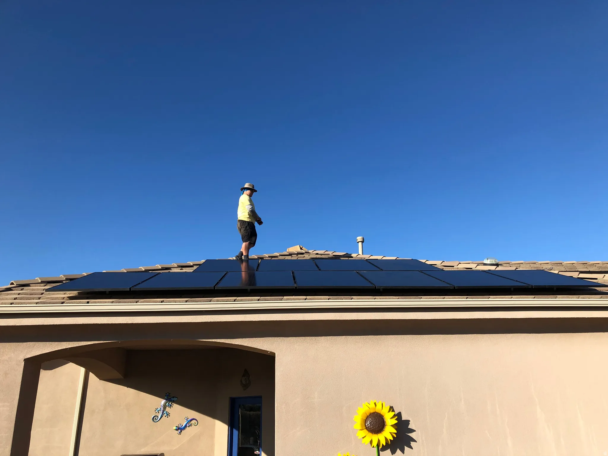 Solar installed in 2019. Battery backup installed in 2025.