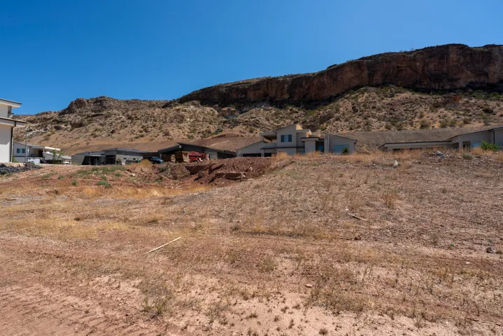 Undeveloped land featuring a natural desert landscape with visible rock formations