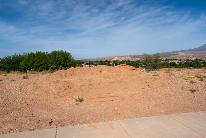 Terraced land with expansive mountain and city views