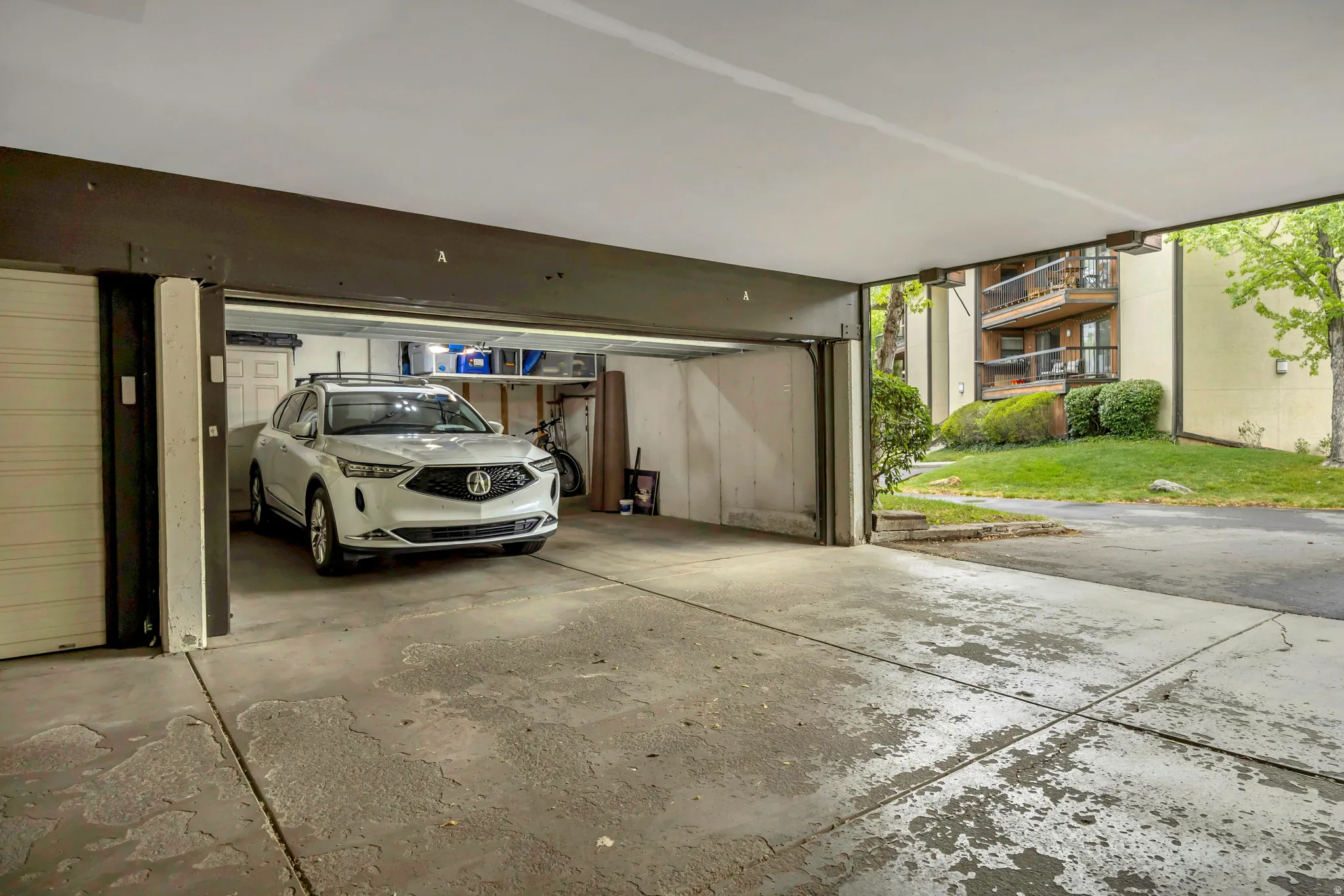 2 Car Garage with Opener