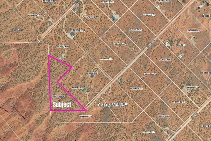 Property Plat Map. Highlighting the property boundaries and surrounding parcel identifiers