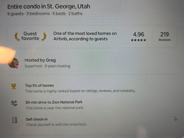 1845 W Canyon View Dr Unit #608, St. George, Utah 84770