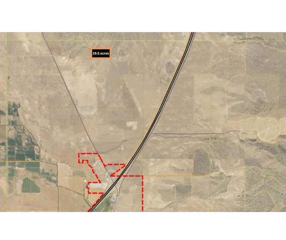 19.5 acres north of Fillmore, UT