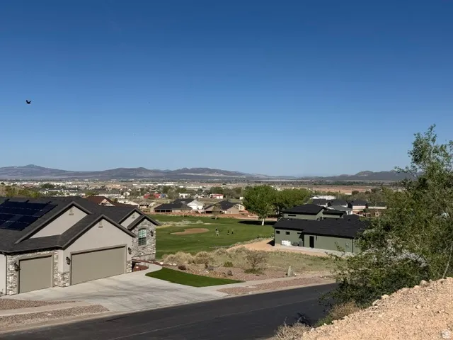 View facing West of the Golf Course on Knoll Street.