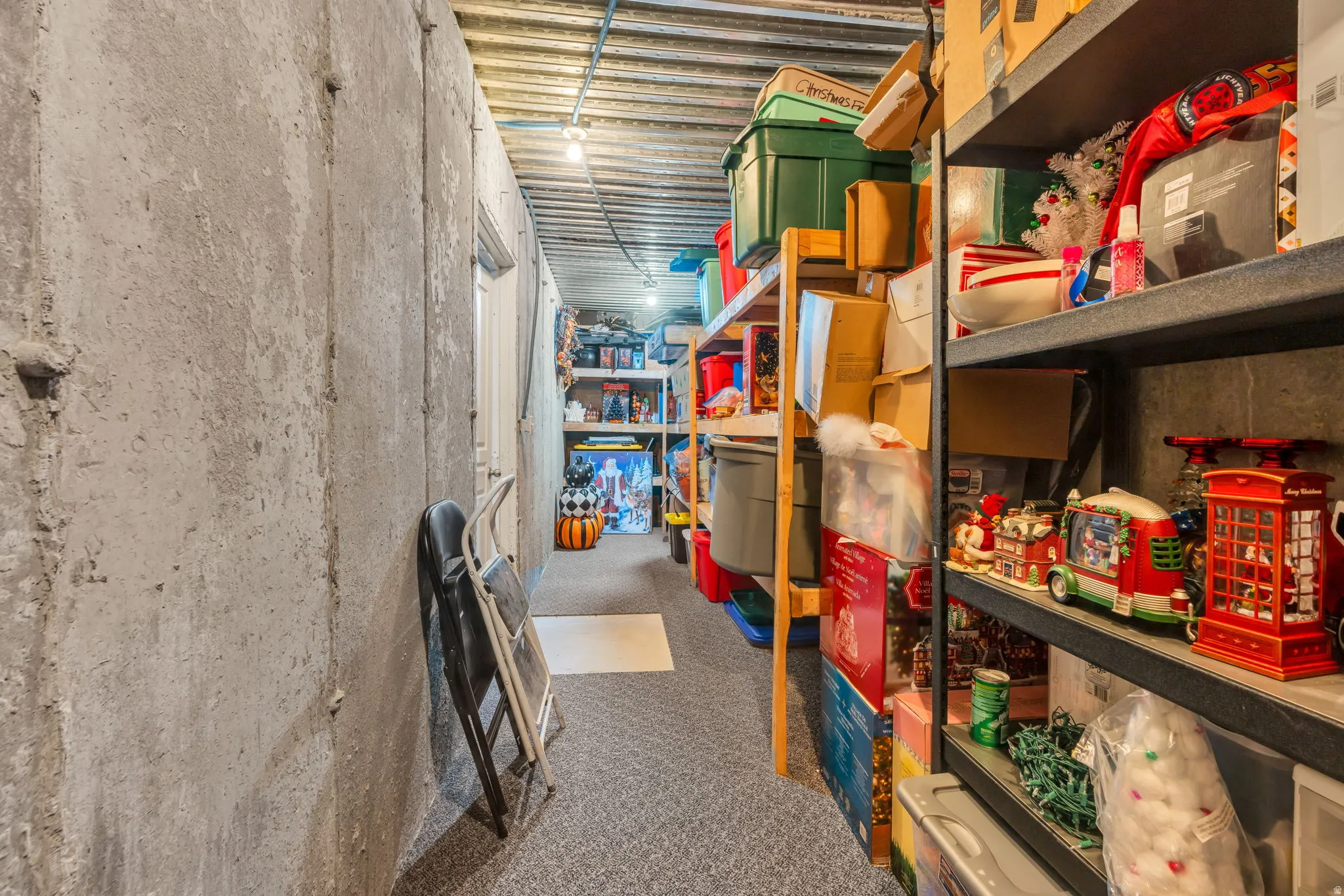 Large cold storage area