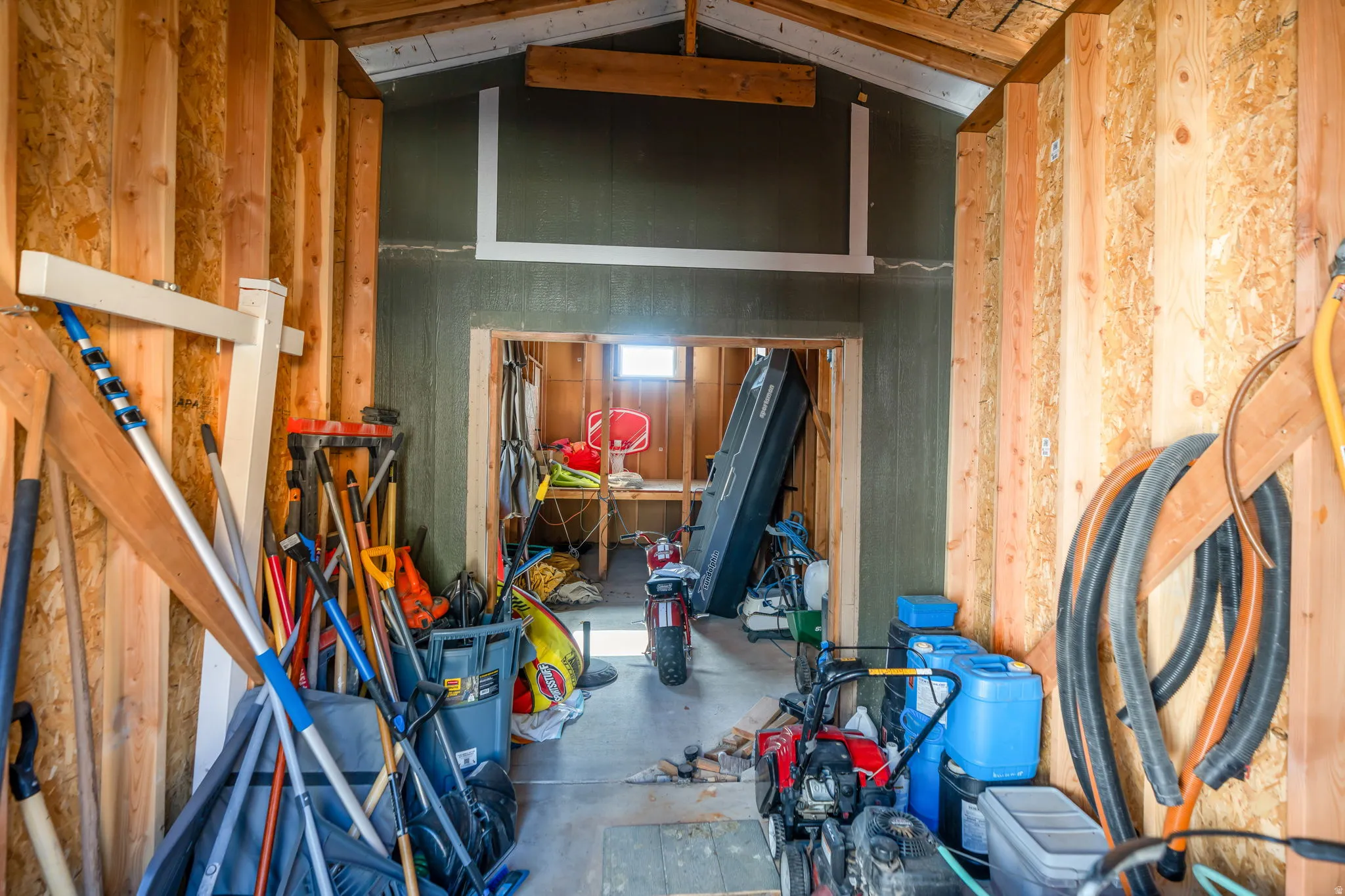 Large storage shed