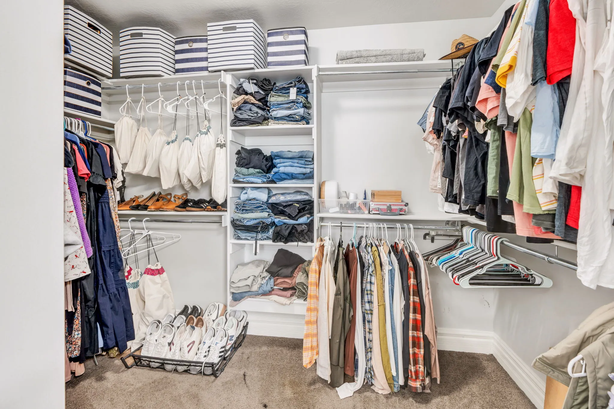 Primary walk-in closet