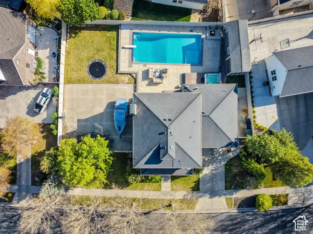 Birds Eye View of subject property