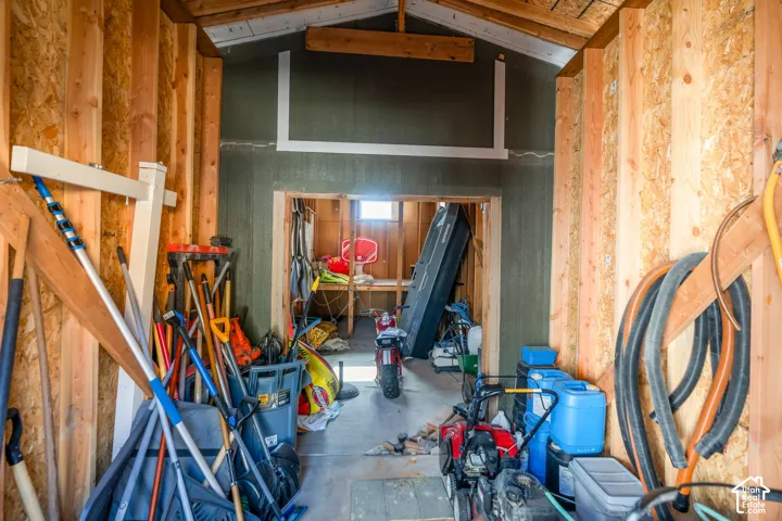 Large storage shed